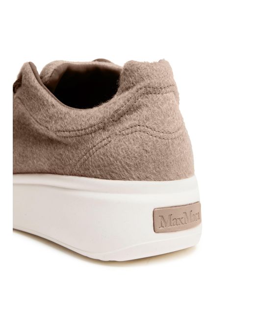 Max Mara Pink Maxi Sneakers