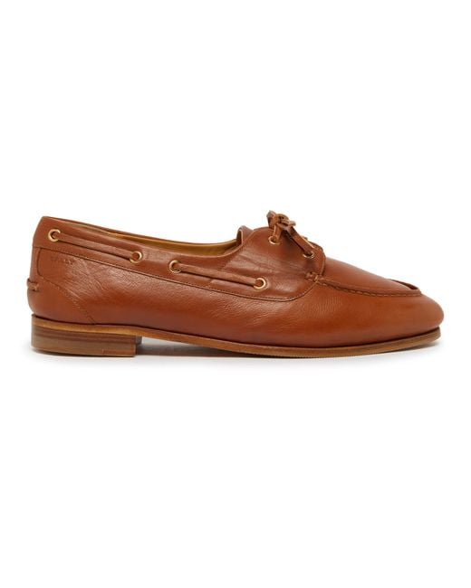 Bally Brown Loafer Plume