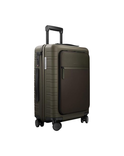 Horizn Studios Green H5 Essential Glossy Cabine Luggage (35L)
