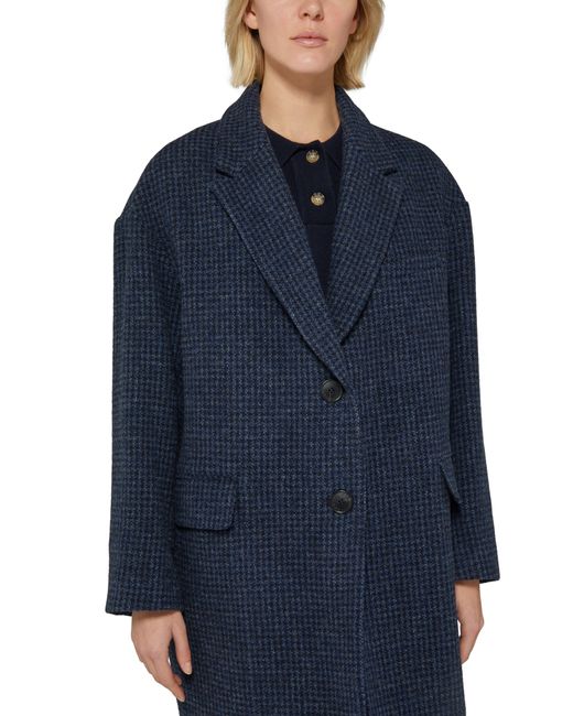 Isabel Marant Blue Limiza Coat