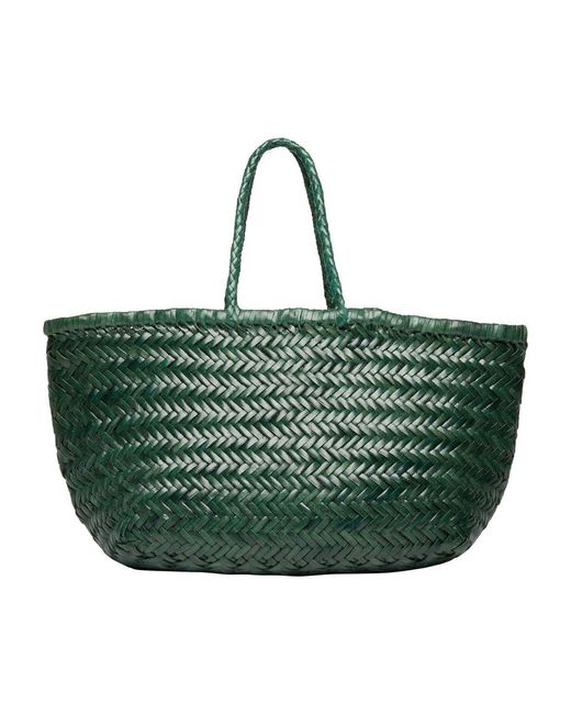 Dragon Diffusion Green Triple Jump Small Basket Bag