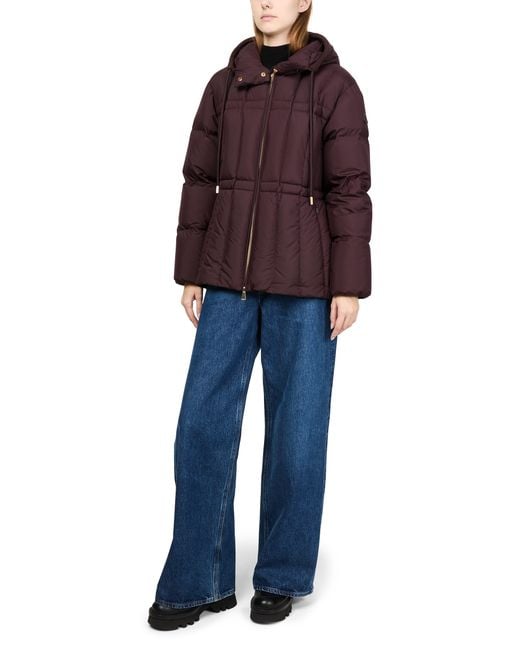 Moncler Purple Estom Down Jacket
