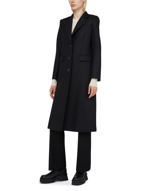 Harris Wharf London Black Long Coat