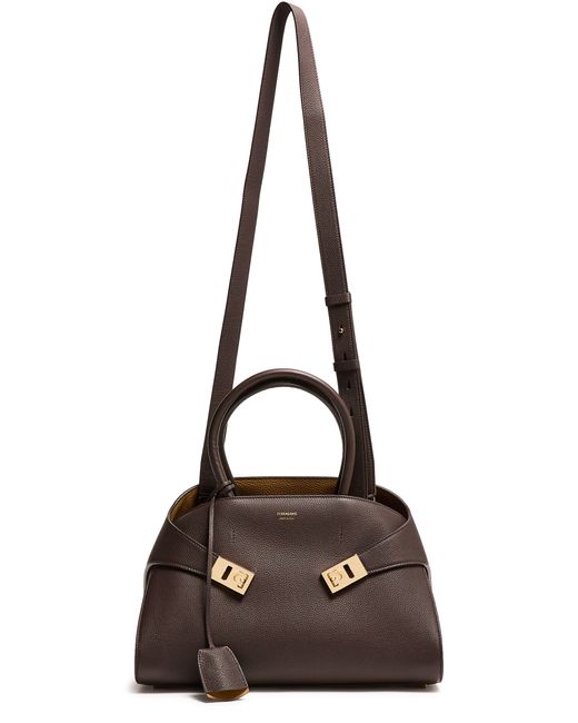 Ferragamo Brown Handtasche Hug