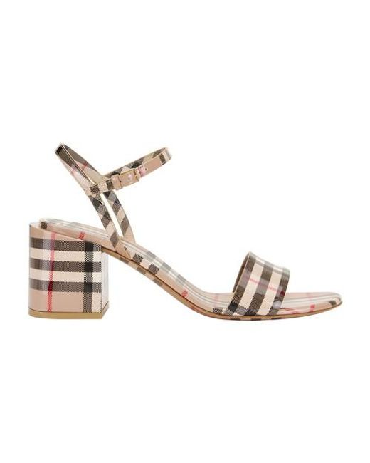 Burberry Multicolor Cornwall Check Sandals