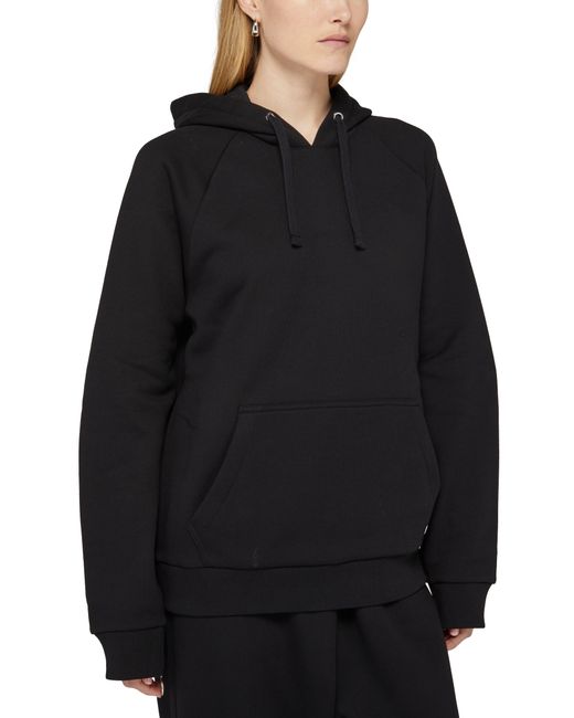 Sweatshirt à capuche et fermeture éclair Setchu en coloris Black
