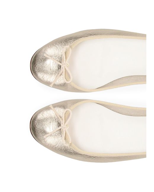 Repetto White Camille Ballet Flats