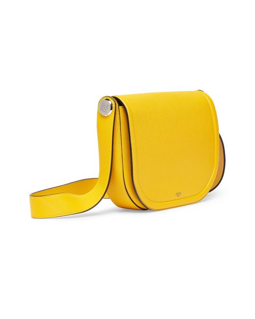 Fendi Chiodo Kuriertasche Roma Leather in Yellow für Herren
