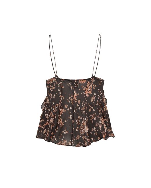 Isabel Marant Brown Anissa Top
