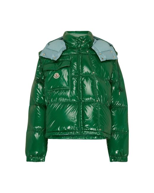 Moncler Green Karakorum Ripstop Puffer Jacket