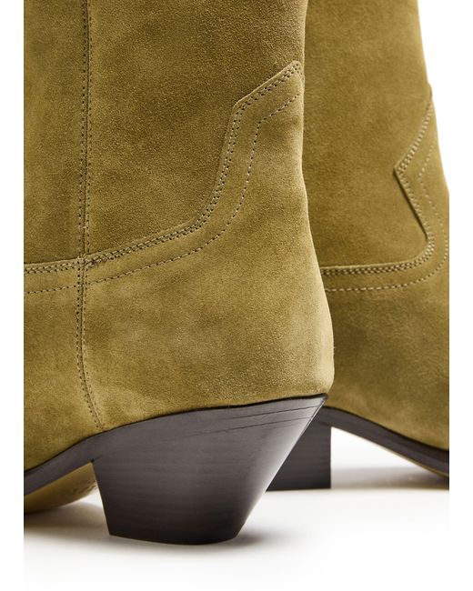 Isabel Marant Brown Dahope Ankle Boots