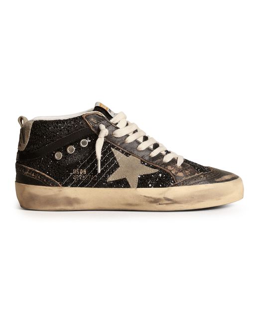 Golden Goose Mid star Sneakers in Black Lyst Canada