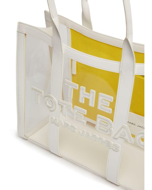 Marc Jacobs Yellow Tasche The Clear Large Tote Bag
