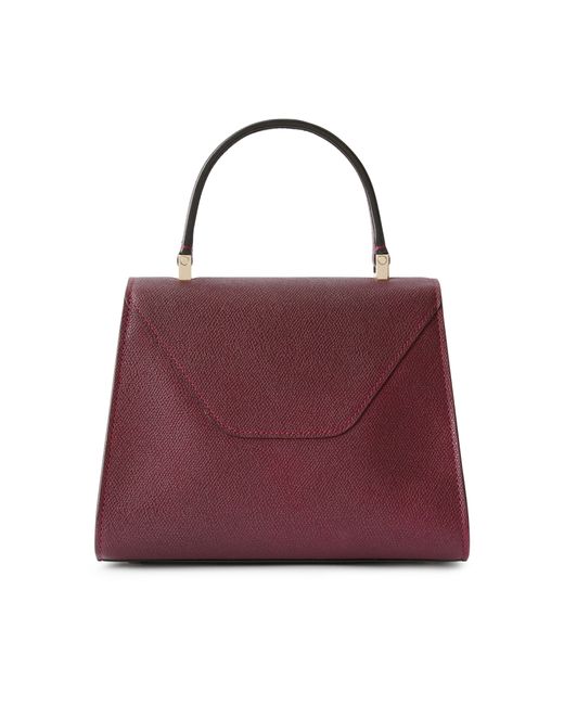 Valextra Purple Mini-Tasche Iside