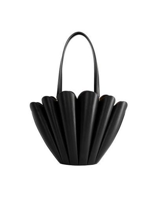 Mlouye Black Cabas-Tasche Seashell