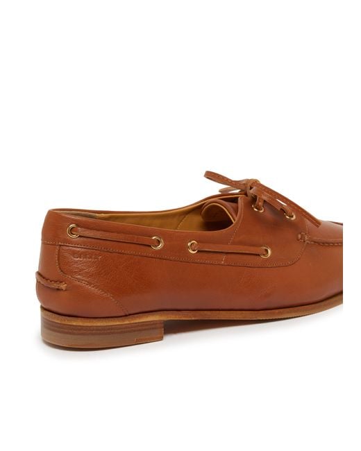 Bally Brown Loafer Plume