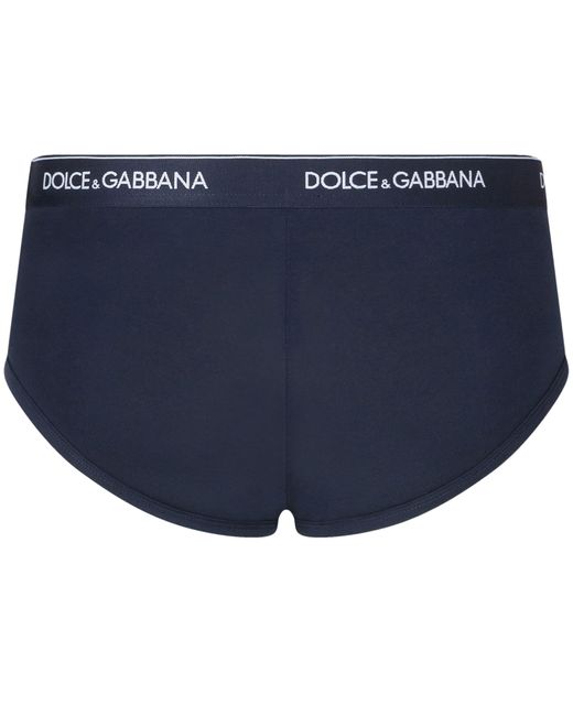 Dolce & Gabbana Brando-Slips im Doppelpack in Blue für Herren