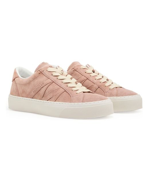 Baskets Monaco M Moncler en coloris Pink