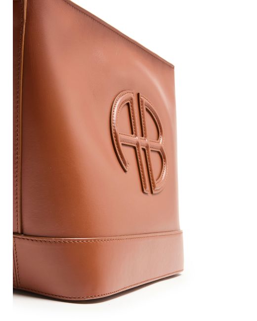 Anine Bing Brown Bucket Bag Lili