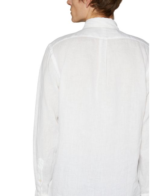 Chemise coupe droite Polo Ralph Lauren pour homme en coloris White