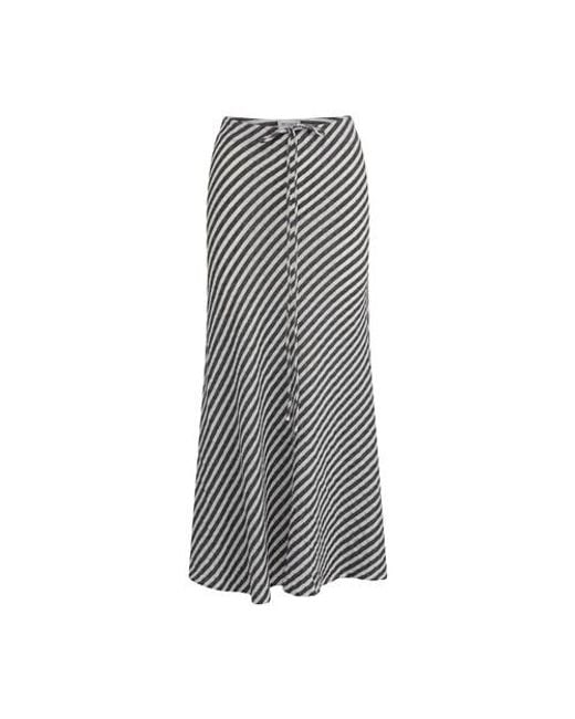 Musier Paris Gray Tihilia Long Skirt