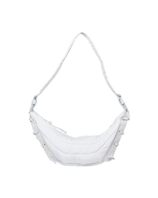 Lemaire White Game Soft Small Bag