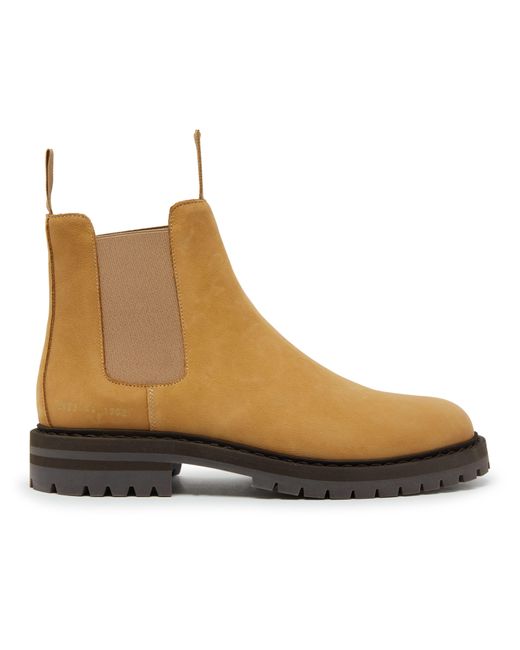Common Projects Brown Chelsea Boots for men