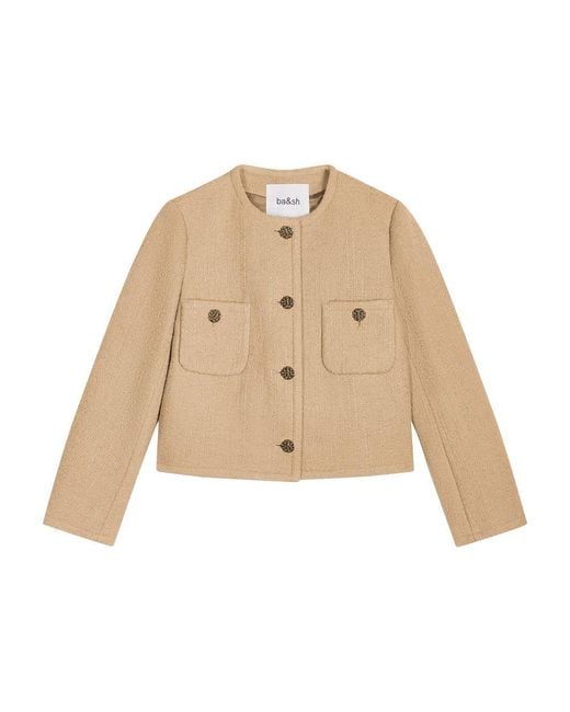 Veste Meredith Ba&sh en coloris Natural
