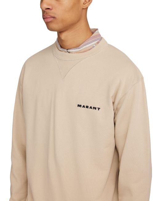 Isabel Marant White Crew Neck Sweatshirt for men