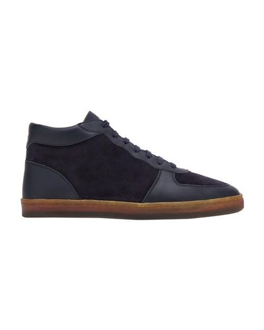 Brunello Cucinelli Blue High-top Sneakers for men