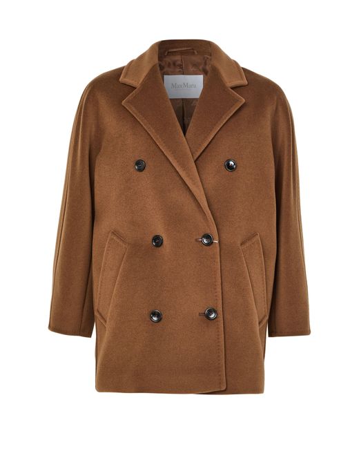 Max Mara Brown Rebus Coat