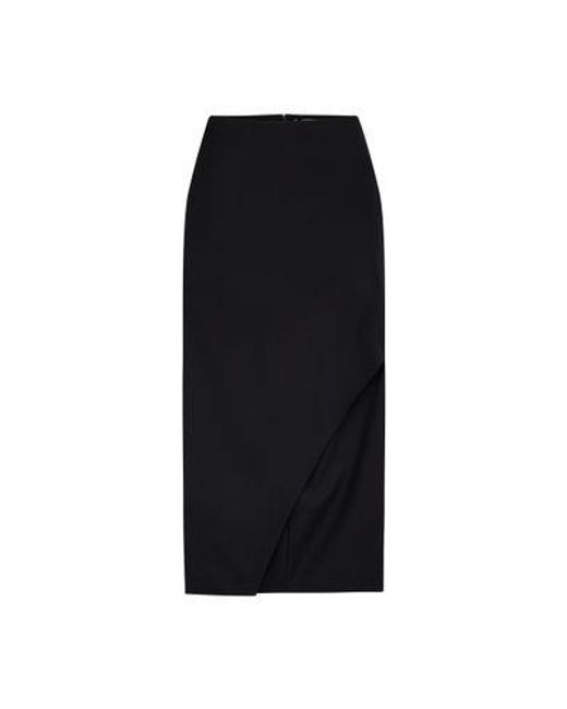 Alexander McQueen Black Pencil Skirt