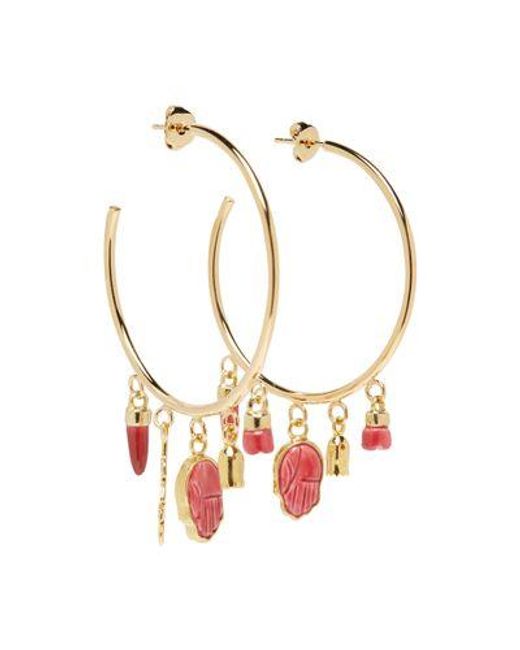 Isabel Marant Red Earrings