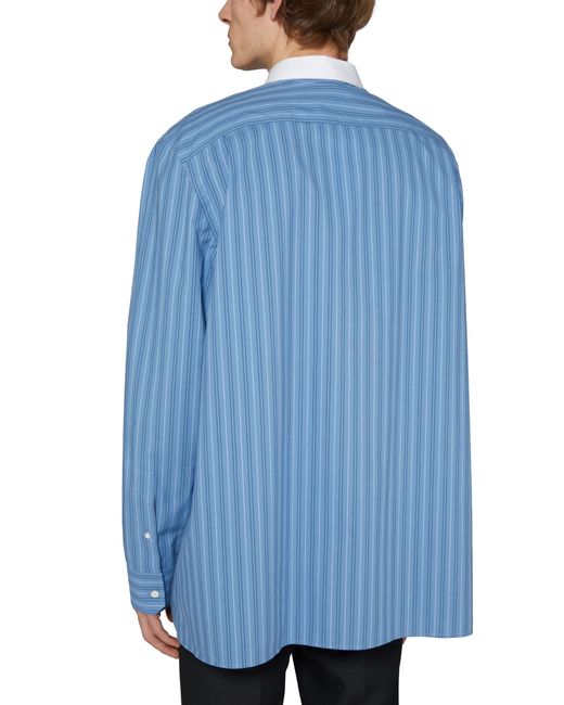 Loewe Baumwollhemd in Blue für Herren
