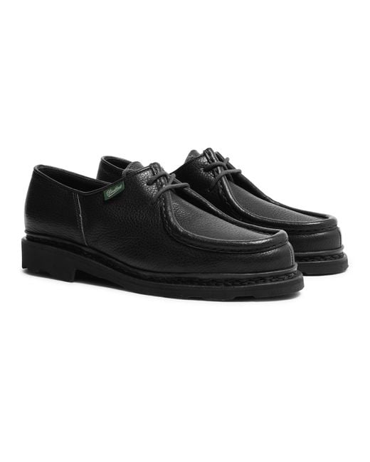 Paraboot Black Michael Derbies