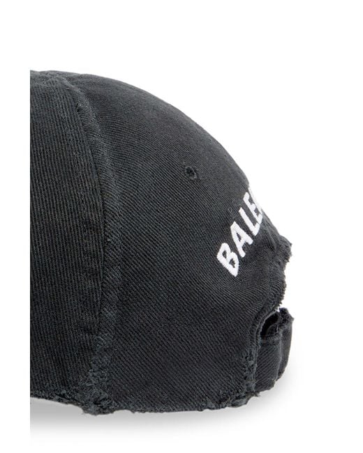 Balenciaga Dog Bite Cap in Black for Men | Lyst