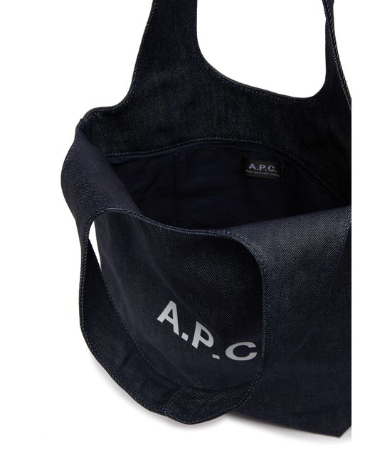 A.P.C. Blue Kleine Tote Bag Ninon