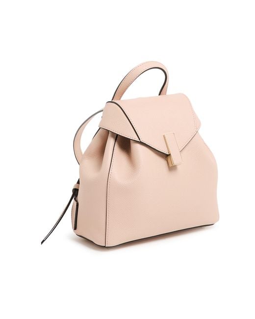 Valextra Pink Mini-Rucksack Iside