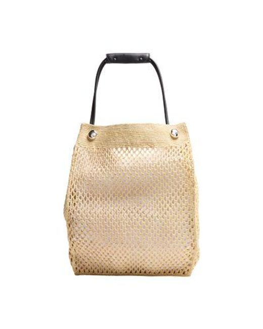 Loewe Natural Pebble Honeycomb Hobo for men