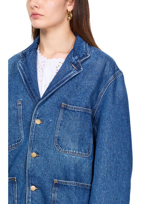 Veste En Denim Charlize Soeur en coloris Blue