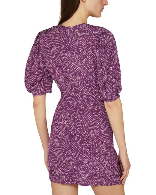 Sessun Purple Mallorca Dress