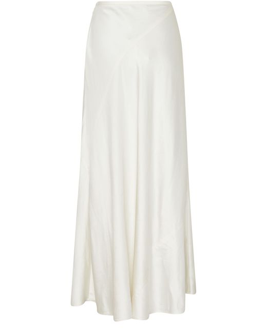 Zimmermann White Harmony Long Skirt