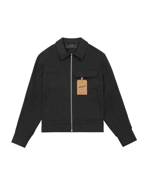 Axel Arigato Black Story Workwear Jacket for men