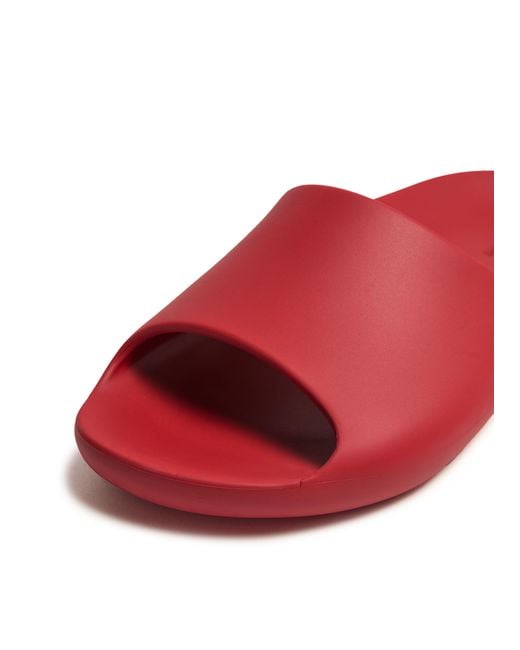 Mules En Caoutchouc Ama The Row en coloris Red