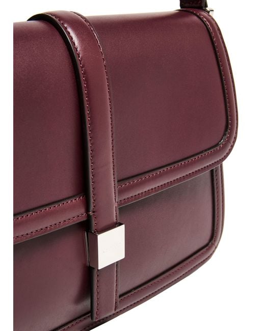 Max Mara Purple Schultertasche Bianca