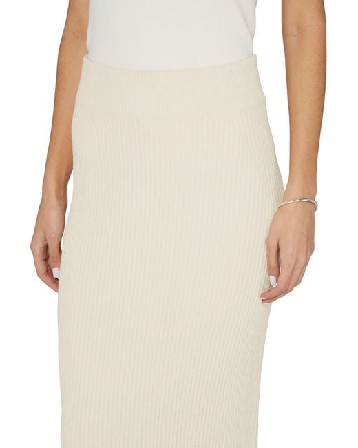 Totême  White Maxi Staight Skirt