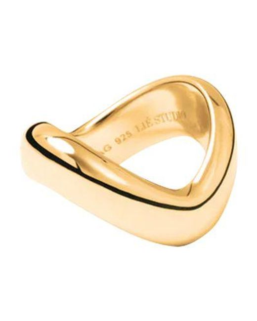 Bague Ivalo LIE STUDIO en coloris Metallic