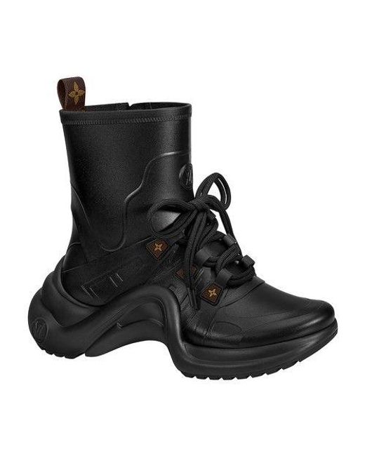 Louis Vuitton Black Lv Archlight Sneaker Boot