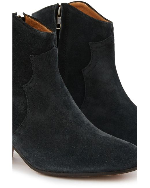 Leather Dicker Ankle Boots in Anthracite (Black) - Save 70% Lyst
