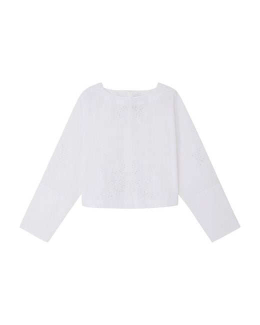 Soeur White Hansel Blouse